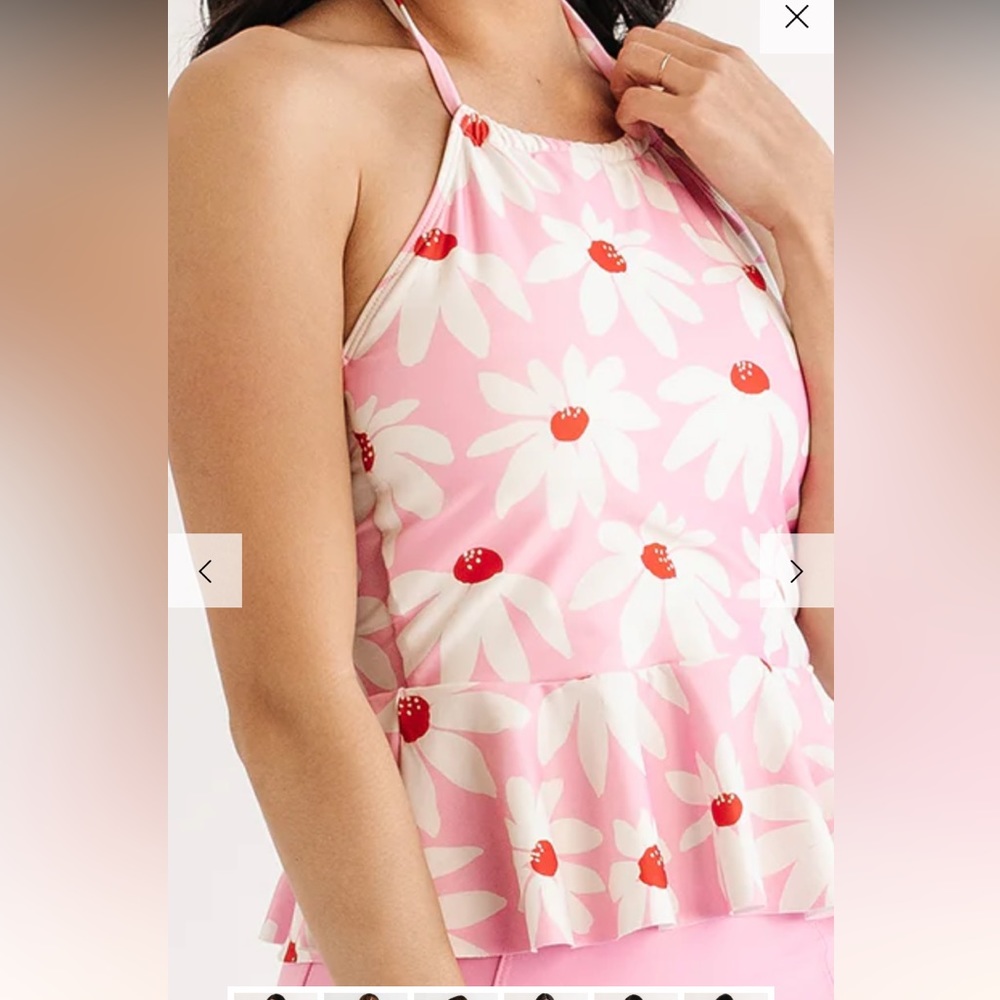NWT Lime Ricki swimsuit set | M